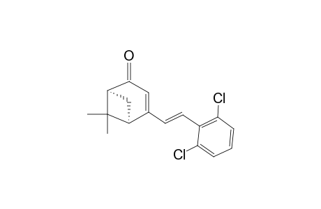 (1R,5S)-2-[(E)-2-(2,6-dichlorophenyl)ethenyl]-7,7-dimethylbicyclo[3.1.1]hept-2-en-4-one
