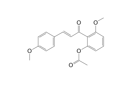 4,6'-Dimethoxy-2'-(acetyl)oxychalcone