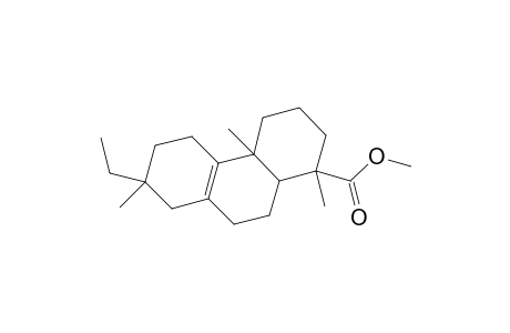 1-Phenanthrenecarboxylic acid, 7-ethyl-1,2,3,4,4a,5,6,7,8,9,10,10a-dodecahydro-1,4a,7-trimethyl-, methyl ester, [1R-(1.alpha.,4a.beta.,7.beta.,10a.alpha.)]-