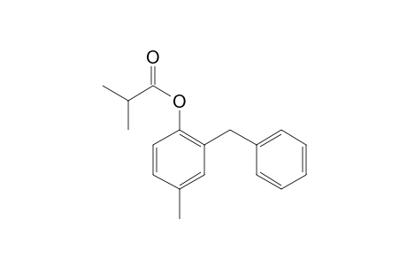 2-Benzyl-4-methylphenol, 2-methylpropionate