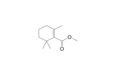 1-Cyclohexene-1-carboxylic acid, 2,6,6-trimethyl-, methyl ester