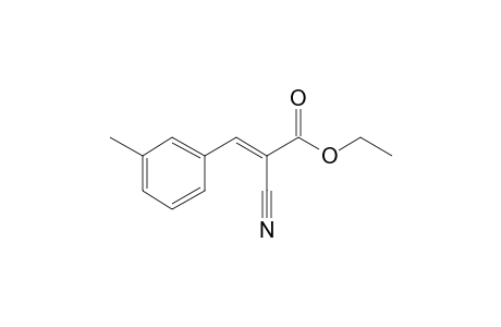 2-Propenoic acid, 2-cyano-3-(3-methylphenyl)-, ethyl ester