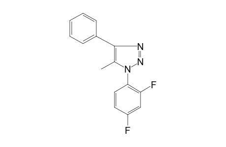 1-(2,4-difluorophenyl)-5-methyl-4-phenyl-1H-1,2,3,-triazole