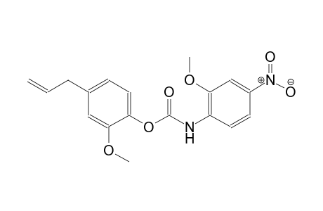 (2-Methoxy-4-nitrophenyl)carbamic acid, 4-allyl-2-methoxyphenyl ester