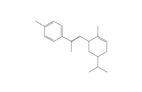 4-Isopropyl-1-methyl-6-(2-p-tolyl-propenyl)-1-cyclohexene