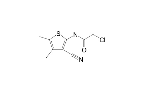 2-Chloro-N-(3-cyano-4,5-dimethylthiophen-2-yl)acetamide