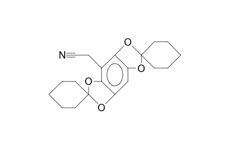 DISPIRO-[CYCLOHEXANE-1,2'-BENZO-[1,2-D:4,5-D']-BIS-[1,3]-DIOXOLE-6',1''-CYCLOHEXANE]-4'-ACETONITRILE
