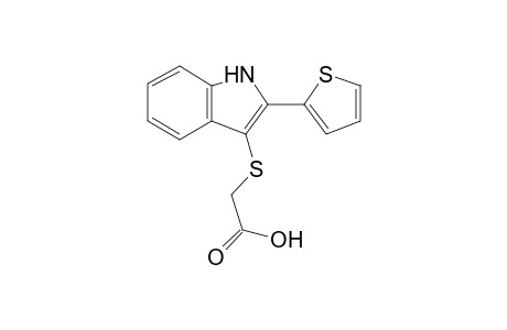 {[2-(2-thienyl)-1H-indol-3-yl]sulfanyl}acetic acid