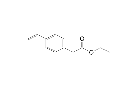 Benzeneacetic acid, 4-ethenyl-, ethyl ester