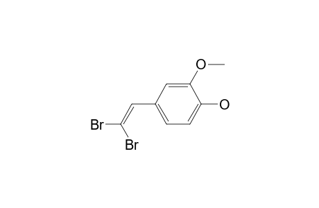 .beta.,.beta.-Dibromo-3-hydroxy-4-methoxystyrene