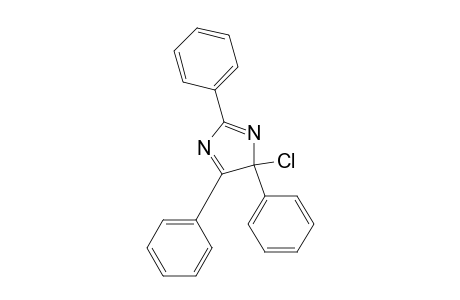 4H-Imidazole, 4-chloro-2,4,5-triphenyl-