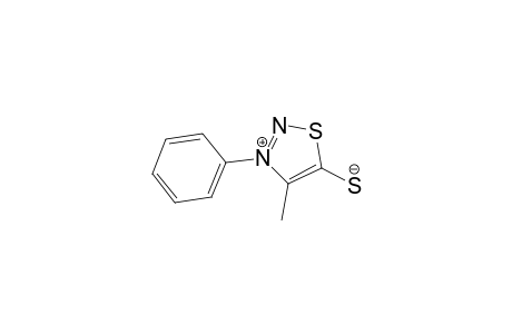 4-Methyl-3-phenyl-1,2,3-thiadiazol-3-ium-5-thiolate