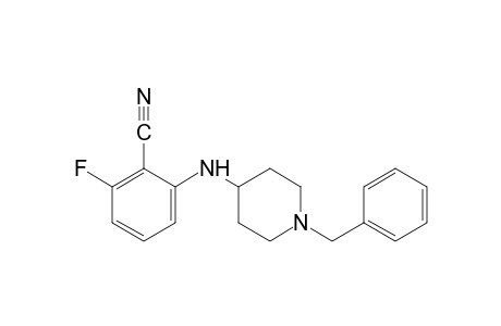 N-(1-benzyl-4-piperidyl)-6-fluoroanthranilonitrile