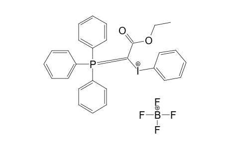 PHENYLIODONIUMETHOXYCARBONYLMETHYLENETRIPHENYLPHOSPHORANE_BOROFLUORIDE