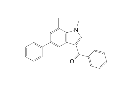 (1,7-dimethyl-5-phenyl-3-indolyl)-phenylmethanone