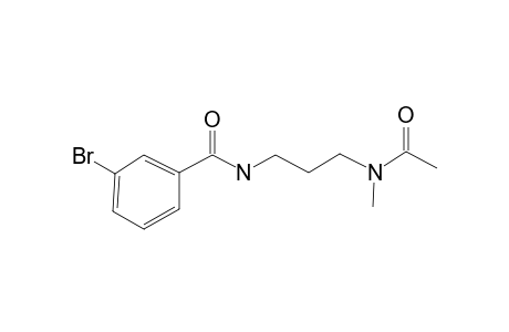 Acetamide, N-[3-(3-bromobenzoylamino)propyl]-N-methyl-