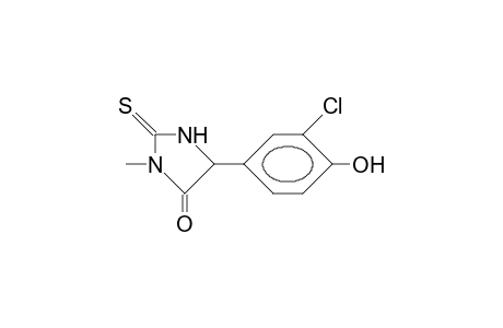 5-(3-CHLORO-4-HYDROXYPHENYL)-3-METHYL-2-THIOHYDANTOIN