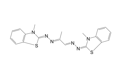 3-methyl-2-benzothiazolinone, diazine with pyruvaldehyde