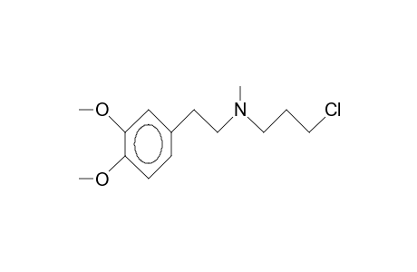 Benzeneethanamine, N-(3-chloropropyl)-3,4-dimethoxy-N-methyl-