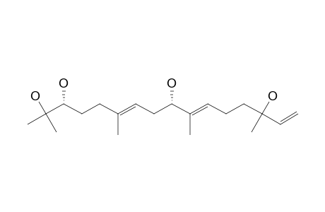 (6E,8S,10E,14R)-3,7,11,15-TETRAMETHYLHEXADECA-1,6,10-TRIEN-3,8,14,15-TETAROL