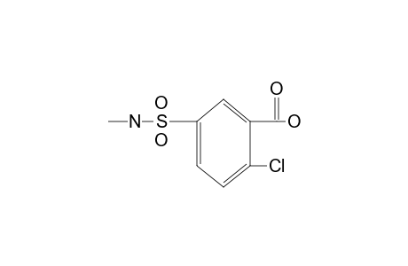 2-chloro-5-(methylsulfamoyl)benzoic acid