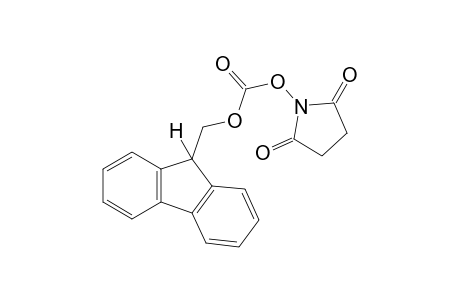 N-(9H-Fluoren-9-yl-methoxycarbonyloxy)succinimide