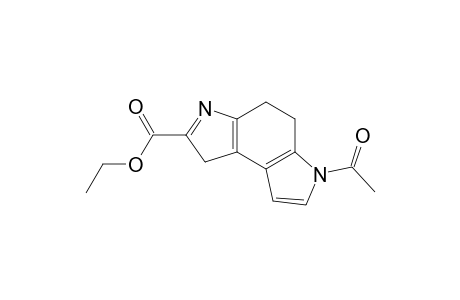 6-Acetyl-3,6,7,8-tetrahydrobenzo[1,2-b:4,3-b]dipyrrole-2-carboxylic acid, ethyl ester