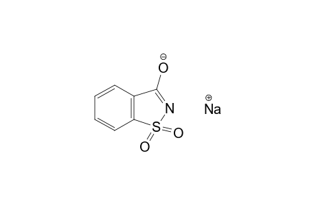 1,2-Benzisothiazol-3(2H)-one, 1,1-dioxide, sodium salt