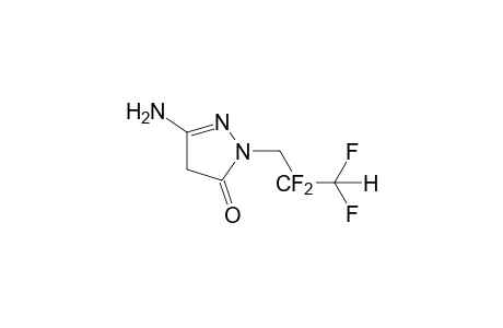 3-amino-1-(2,2,3,3-tetrafluoropropyl)-2-pyrazolin-5-one