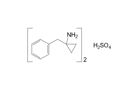 1-benzylcyclopropylamine, sulfate(2.1)
