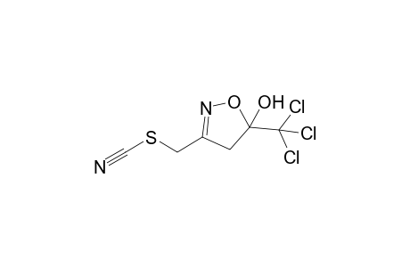 3-(thiocyanatomethyl)-5-(trichloromethyl)-4H-1,2-oxazol-5-ol