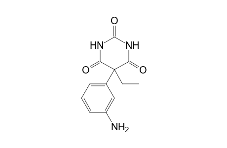 5-(m-aminophenyl)-5-ethylbarbituric acid