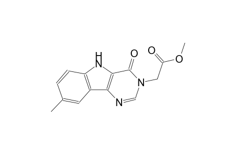 methyl (8-methyl-4-oxo-4,5-dihydro-3H-pyrimido[5,4-b]indol-3-yl)acetate