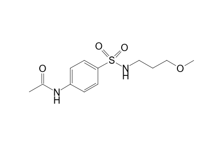 N-(4-([(3-Methoxypropyl)amino]sulfonyl)phenyl)acetamide