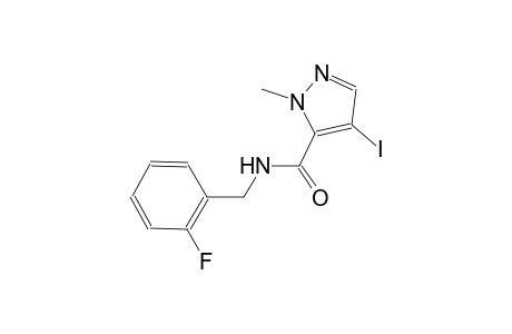 N-(2-fluorobenzyl)-4-iodo-1-methyl-1H-pyrazole-5-carboxamide