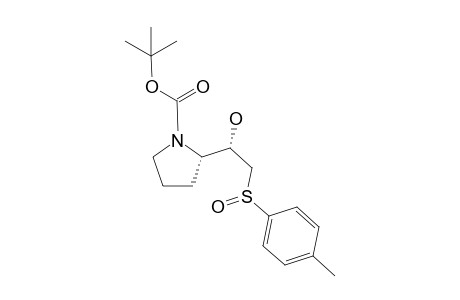 (1'S,2S,rs)-1-(Tert-butoxycarbonyl)-2-(p-tolylsulfinyl-1'-hydroxy)ethylpyrrolidine