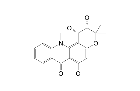 (+/-)-CIS-1,2-DIHYDROXY-1,2-DIHYDRO-6-DESMETHOXYACRONYCINE