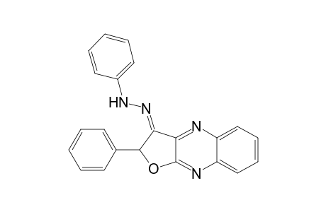 Furo[2,3-b]quinoxaline, 2,4-dihydro-2-phenyl-3-(phenylazo)-