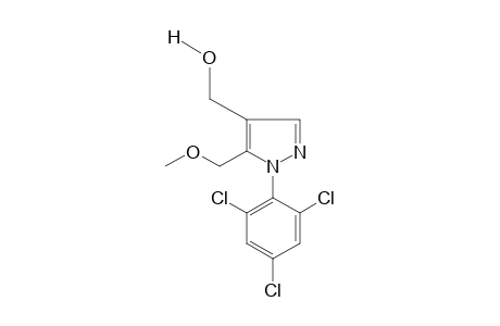 5-(methoxymethyl)-1-(2,4,6-trichlorophenyl)pyrazole-4-methanol