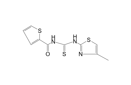 1-(4-methyl-2-thiazolyl)-3-(2-thenoyl)-2-thiourea