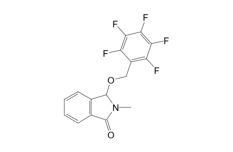 2-methyl-3-((perfluorophenyl)methoxy)isoindolin-1-one