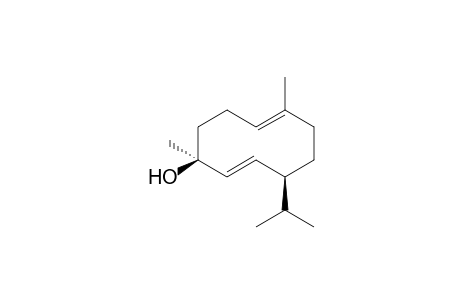 (1S,2E,4S,7E)-1,7-dimethyl-4-propan-2-yl-1-cyclodeca-2,7-dienol