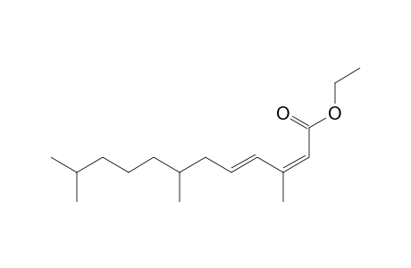 (2Z,4E)-3,7,11-trimethyldodeca-2,4-dienoic acid ethyl ester