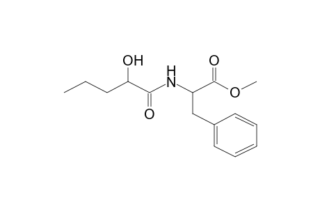 Methyl 2-[(2-hydroxypentanoyl)amino]-3-phenylpropanoate