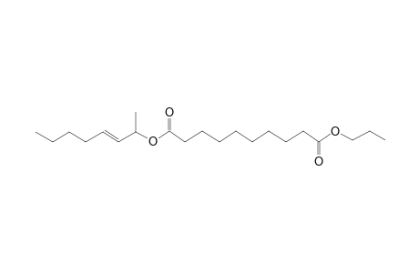 Sebacic acid, oct-3-en-2-yl propyl ester