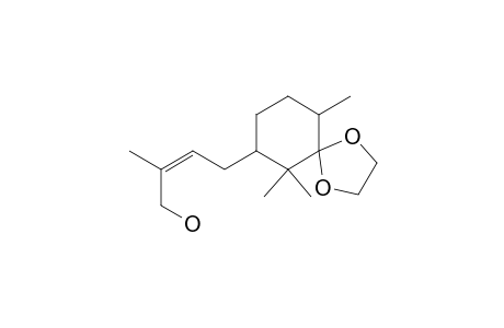 1,4-Dioxaspiro[4.5]decane, 2-buten-1-ol deriv.