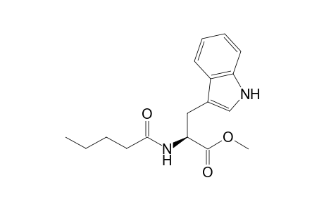 Methyl pentanoyl-L-tryptophanate