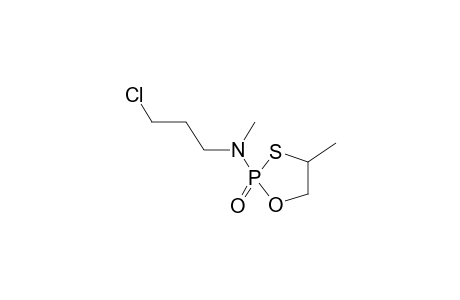 2-(N-(3-CHLOROPROPYL)-N-METHYLAMINO)-2-OXO-4-METHYL-1,3,2-OXATHIAPHOSPHOLANE