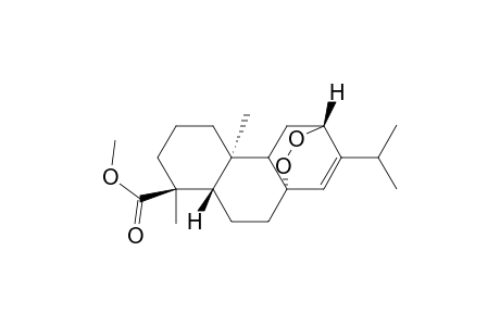 2H-2,4a-Ethenonaphtho[2,1-c][1,2]dioxin-7-carboxylic acid, 1,5,6,6a,7,8,9,10,10a,10b-decahydro-7,10a-dimethyl-12-(1-methylethyl)-, methyl ester, [2S-(2.alpha.,4a.alpha.,6a.beta.,7.beta.,10a.alpha.,10b.beta.)]-