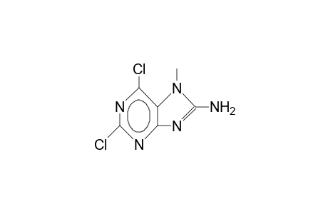 7H-Purin-8-amine, 2,6-dichloro-7-methyl-